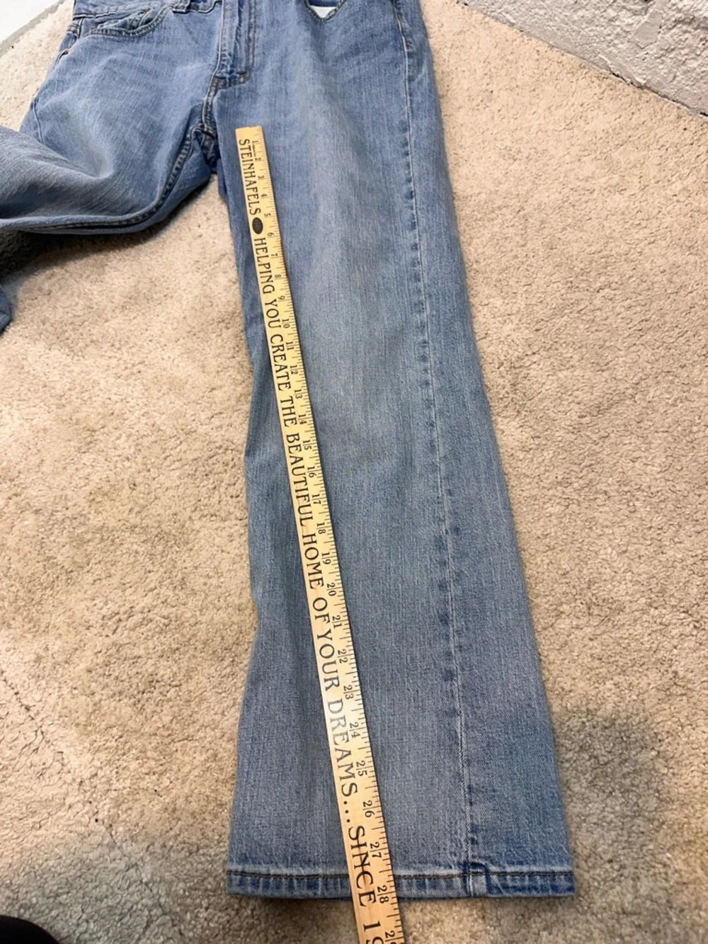 Levi’s 527 Slim Bootcut Jeans Men’s 34x30 Worn In Light Washed
